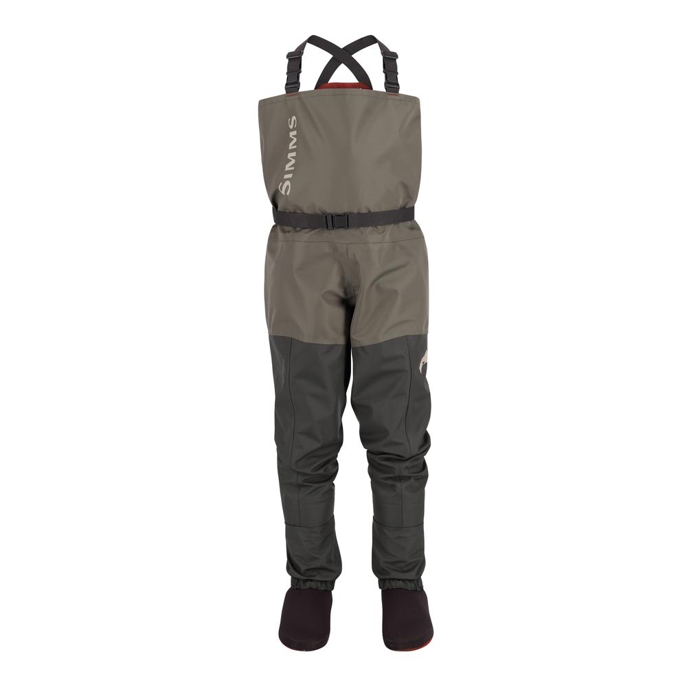 Simms Tributary Stockingfoot Waders Kids' in Basalt